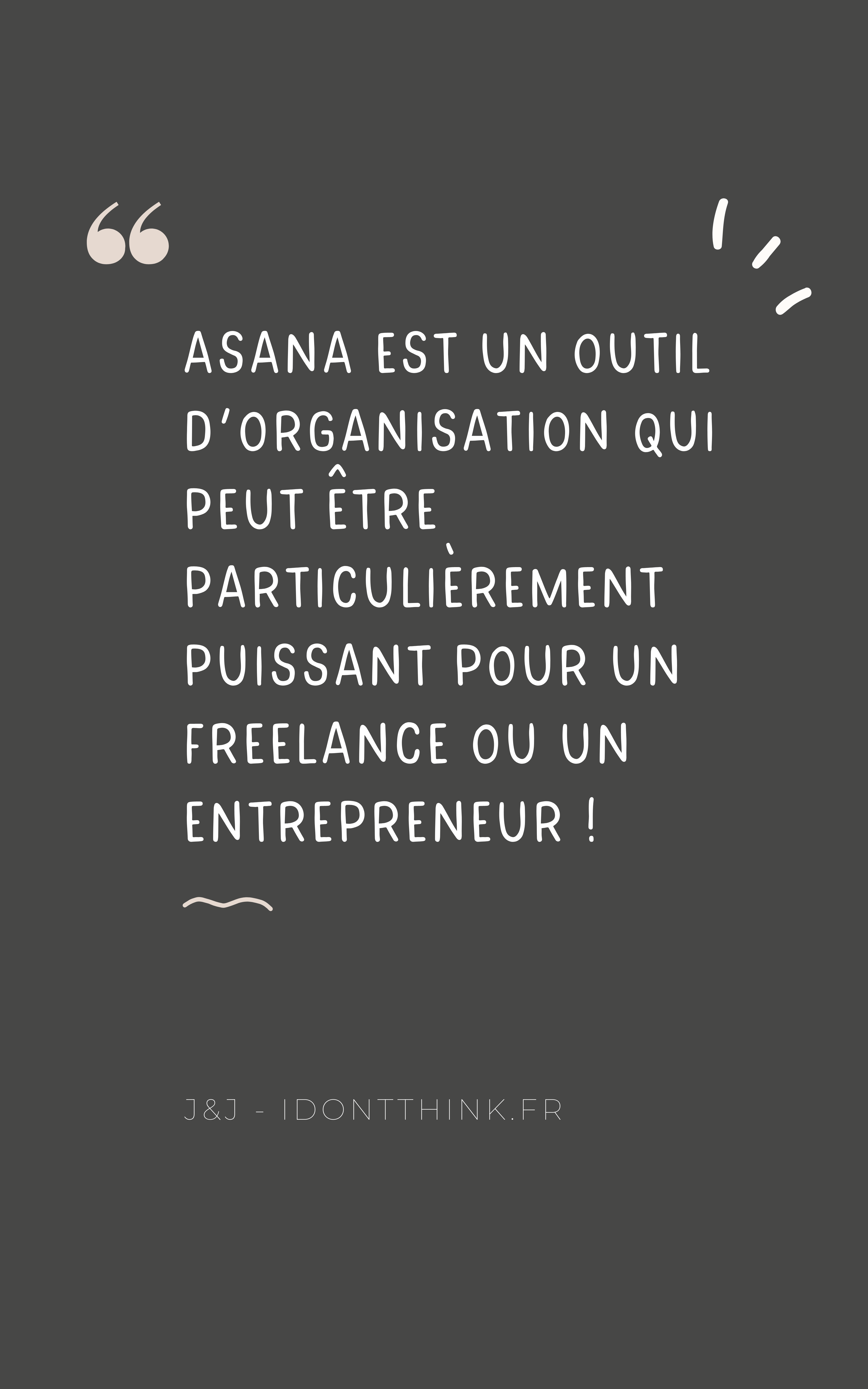 Guide Asana pour freelance