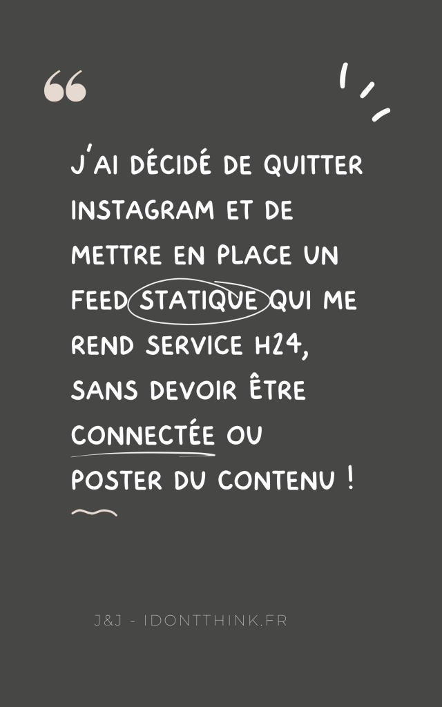 Entrepreneur(e) : comment quitter instagram sereinement ?